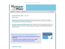 Tablet Screenshot of newsletter.workingwithwater.net